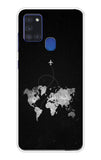 World Tour Samsung A21s Back Cover