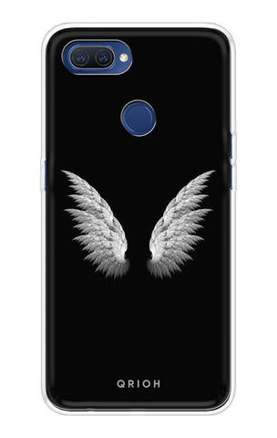 White Angel Wings Oppo A11k Back Cover
