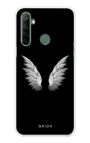 White Angel Wings Realme Narzo 10 Back Cover