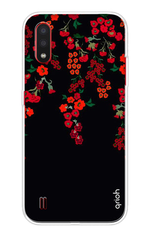Floral Deco Samsung Galaxy M01 Back Cover