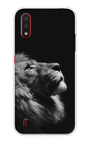 Lion Looking to Sky Samsung Galaxy M01 Back Cover