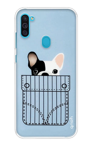 Cute Dog Samsung Galaxy M11 Back Cover