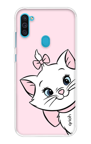 Cute Kitty Samsung Galaxy M11 Back Cover
