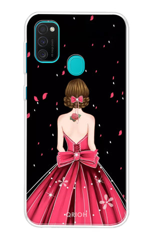 Fashion Princess Samsung Galaxy M21 Back Cover