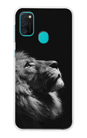 Lion Looking to Sky Samsung Galaxy M21 Back Cover