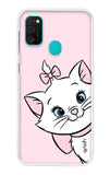 Cute Kitty Samsung Galaxy M21 Back Cover