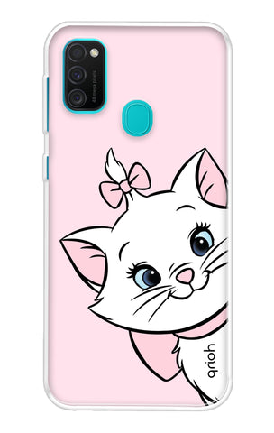 Cute Kitty Samsung Galaxy M21 Back Cover