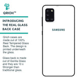 Arctic White Glass Case for Samsung Galaxy A31