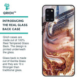 Exceptional Texture Glass Case for Samsung Galaxy A31