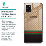 High End Fashion Glass case for Samsung Galaxy A31