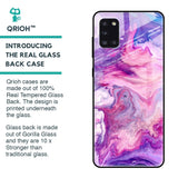 Cosmic Galaxy Glass Case for Samsung Galaxy A31