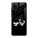Space Traveller Samsung Galaxy A31 Glass Back Cover Online