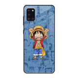 Chubby Anime Samsung Galaxy A31 Glass Back Cover Online