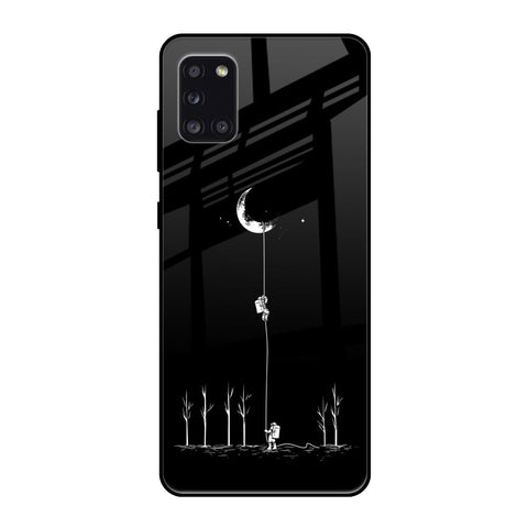 Catch the Moon Samsung Galaxy A31 Glass Back Cover Online