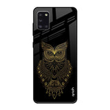 Golden Owl Samsung Galaxy A31 Glass Back Cover Online