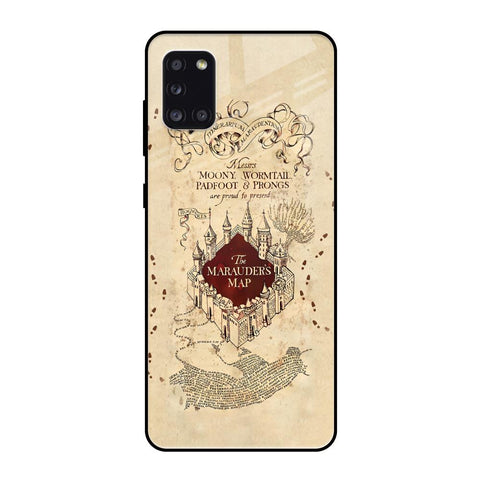 Magical Map Samsung Galaxy A31 Glass Back Cover Online