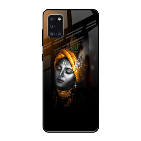 Ombre Krishna Samsung Galaxy A31 Glass Back Cover Online