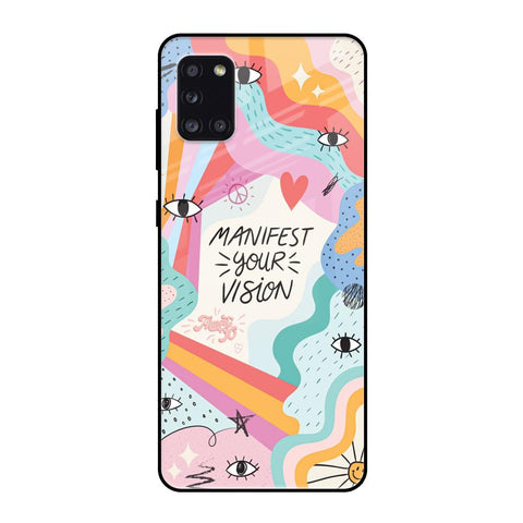 Vision Manifest Samsung Galaxy A31 Glass Back Cover Online