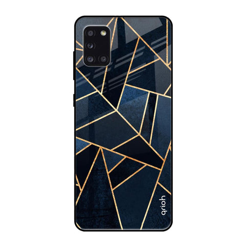 Abstract Tiles Samsung Galaxy A31 Glass Back Cover Online
