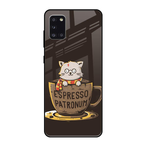 Tea With Kitty Samsung Galaxy A31 Glass Back Cover Online