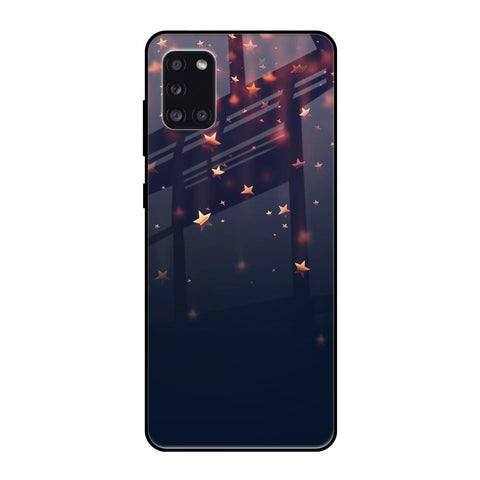 Falling Stars Samsung Galaxy A31 Glass Back Cover Online