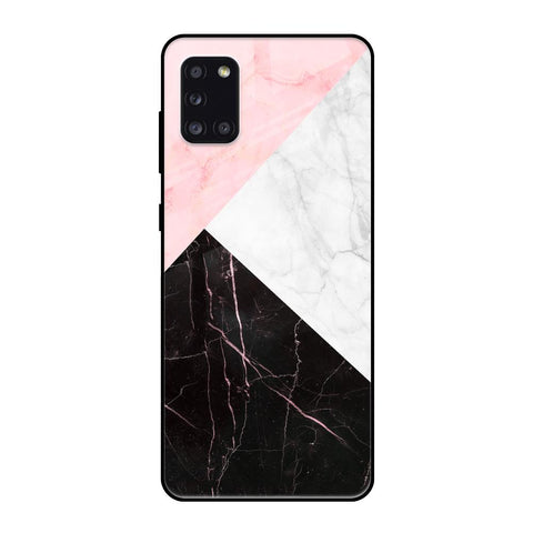 Marble Collage Art Samsung Galaxy A31 Glass Back Cover Online