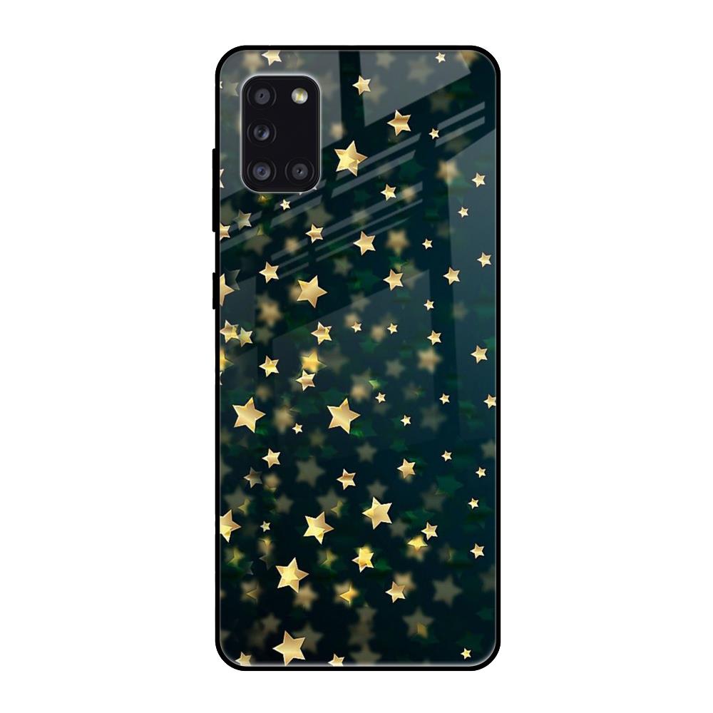 Dazzling Stars Samsung Galaxy A31 Glass Back Cover Online