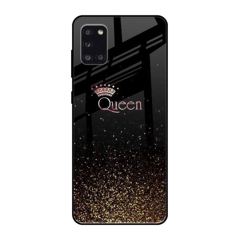 I Am The Queen Samsung Galaxy A31 Glass Back Cover Online