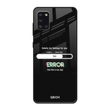 Error Samsung Galaxy A31 Glass Back Cover Online