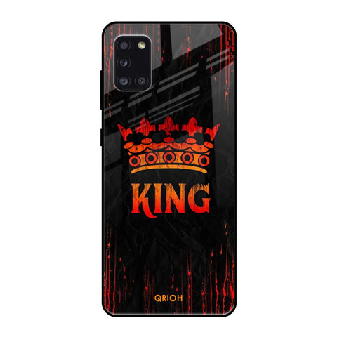 Royal King Samsung Galaxy A31 Glass Back Cover Online