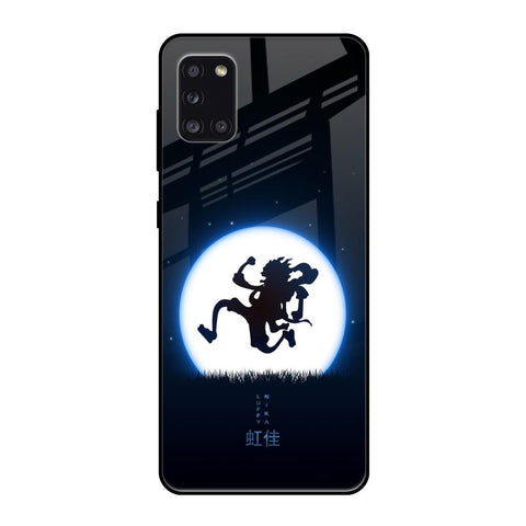 Luffy Nika Samsung Galaxy A31 Glass Back Cover Online