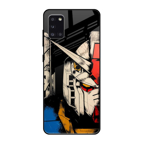 Transformer Art Samsung Galaxy A31 Glass Back Cover Online