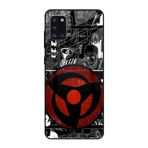 Sharingan Samsung Galaxy A31 Glass Back Cover Online