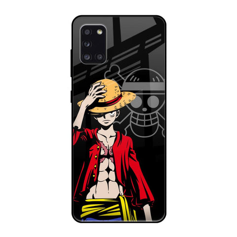 Hat Crew Samsung Galaxy A31 Glass Back Cover Online