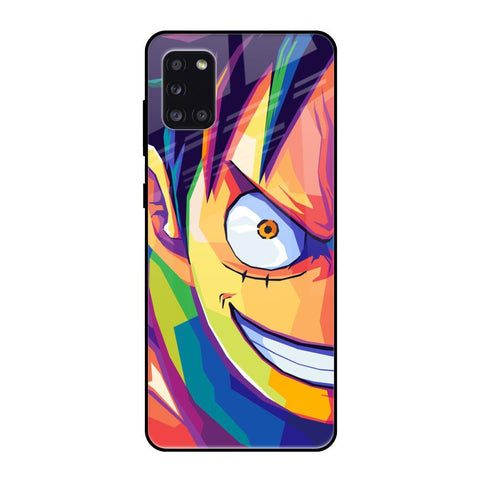 Monkey Wpap Pop Art Samsung Galaxy A31 Glass Back Cover Online