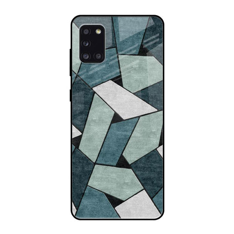 Abstact Tiles Samsung Galaxy A31 Glass Back Cover Online