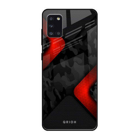 Modern Camo Abstract Samsung Galaxy A31 Glass Back Cover Online