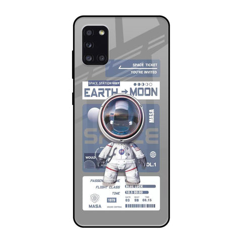 Space Flight Pass Samsung Galaxy A31 Glass Back Cover Online