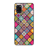 Multicolor Mandala Samsung Galaxy A31 Glass Back Cover Online