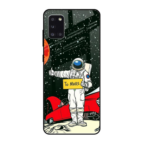 Astronaut on Mars Samsung Galaxy A31 Glass Back Cover Online