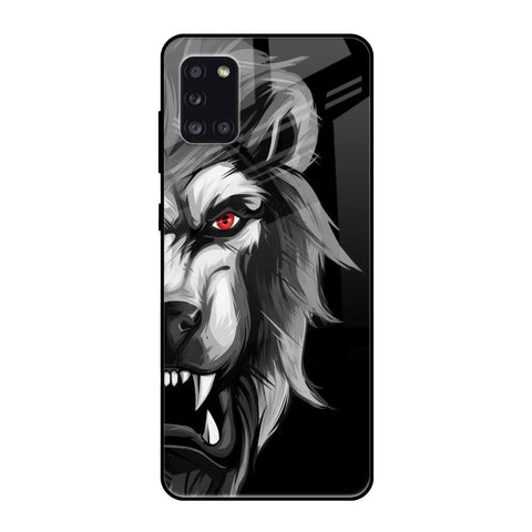 Wild Lion Samsung Galaxy A31 Glass Back Cover Online