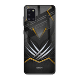 Black Warrior Samsung Galaxy A31 Glass Back Cover Online