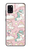 Balloon Unicorn Samsung Galaxy A31 Glass Cases & Covers Online