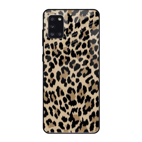 Leopard Seamless Samsung Galaxy A31 Glass Cases & Covers Online