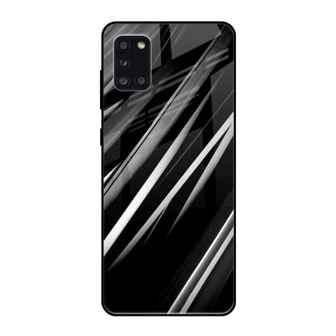 Black & Grey Gradient Samsung Galaxy A31 Glass Cases & Covers Online