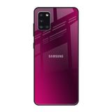 Pink Burst Samsung Galaxy A31 Glass Back Cover Online