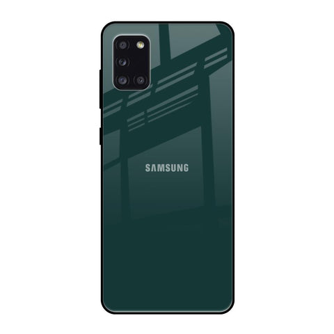 Olive Samsung Galaxy A31 Glass Back Cover Online