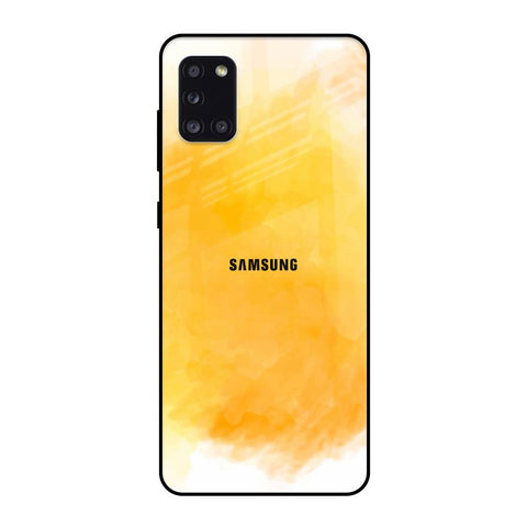 Rustic Orange Samsung Galaxy A31 Glass Back Cover Online