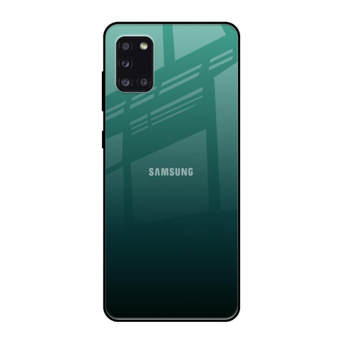 Palm Green Samsung Galaxy A31 Glass Back Cover Online