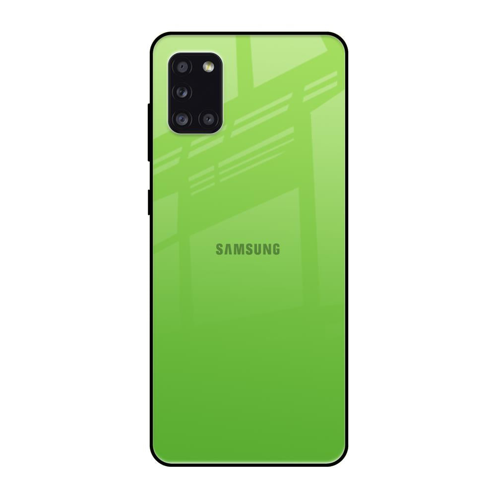 Paradise Green Samsung Galaxy A31 Glass Back Cover Online